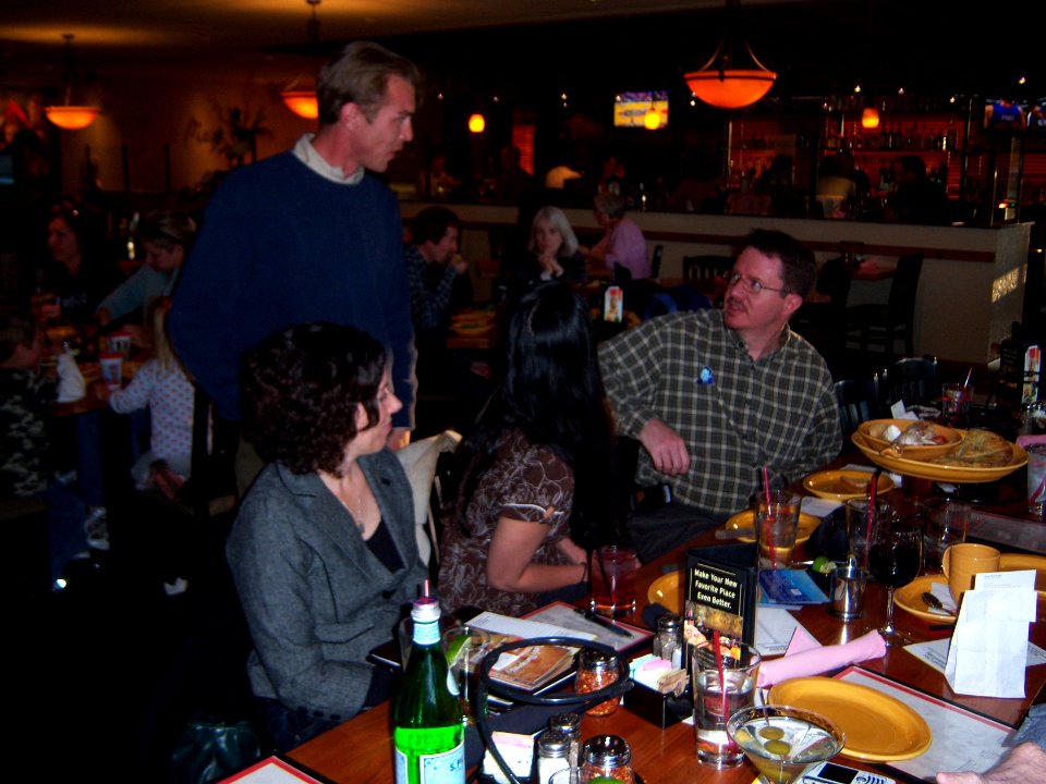 Flagstaff Tweetup at Picazzo's restaurant, March 2009