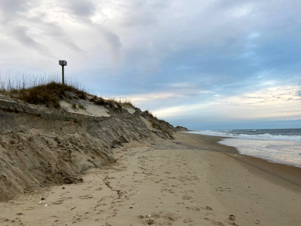 Ramp 32 temporarily closed due to significant erosion 01-15-2021
