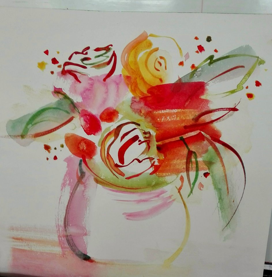 Aquarelle (essai n 2)