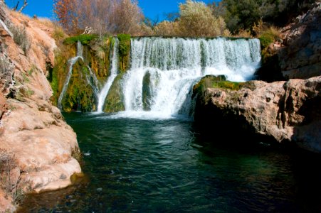 Fossil Springs Wilderness: Old Fossil Creek Dam