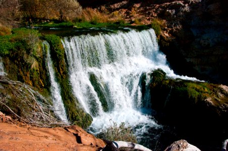 Fossil Springs Wilderness: Old Fossil Creek Dam