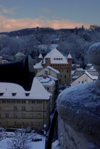 Lausanne en hiver