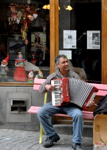 Accordéoniste de rue