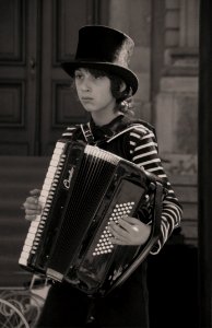Accordéoniste de rue