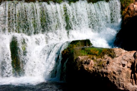 Fossil Springs Wilderness: Old Fossil Creek Dam