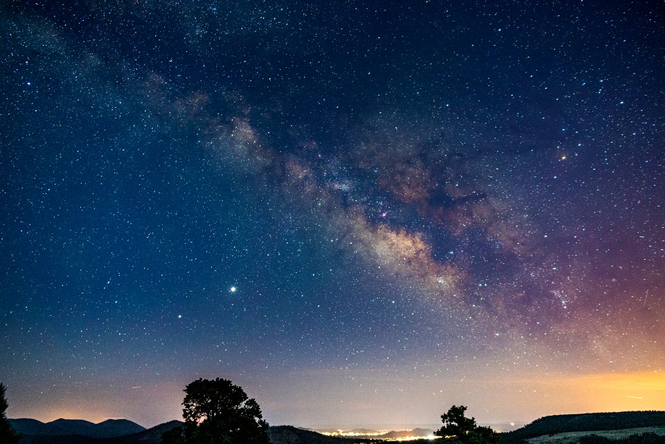 Milky Way over Flagstaff