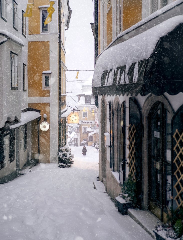 So snow.