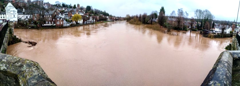 Flooding - Bridgnorth. River Severn photo