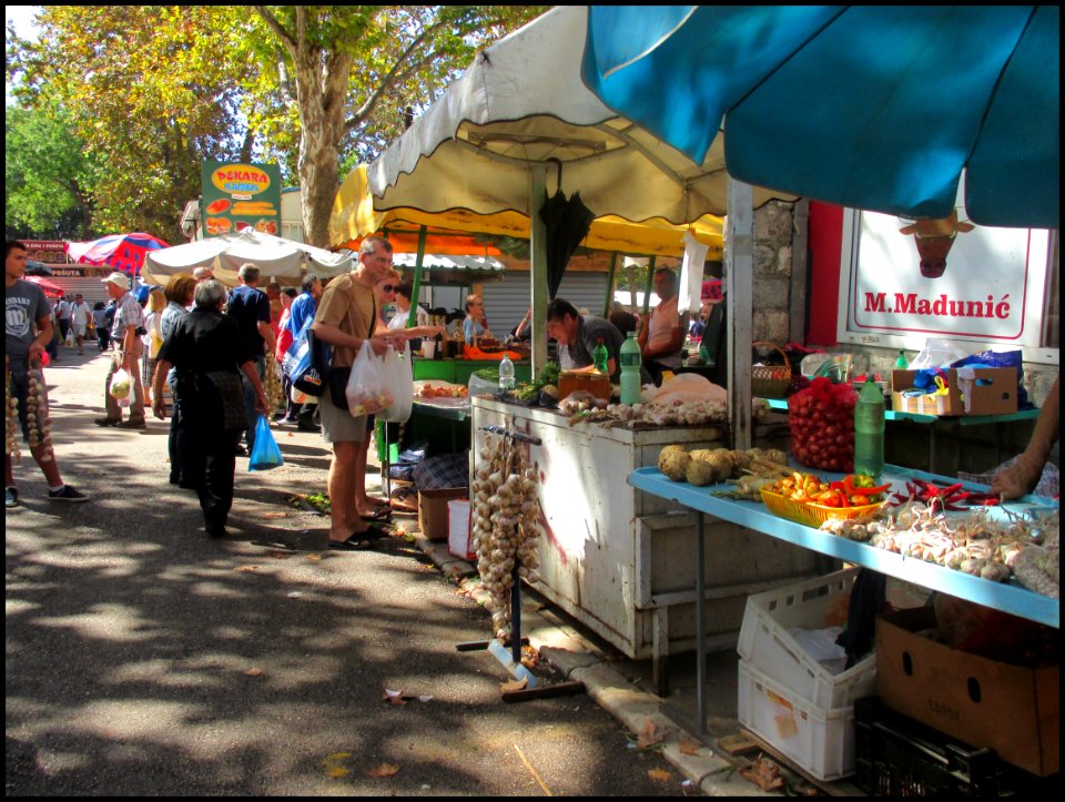 Marché (Split, Croatie)