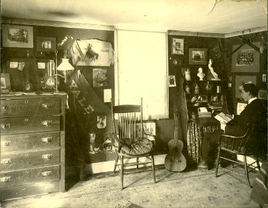 Dorm Room of a Phillips Academy Student, c. 1900 photo