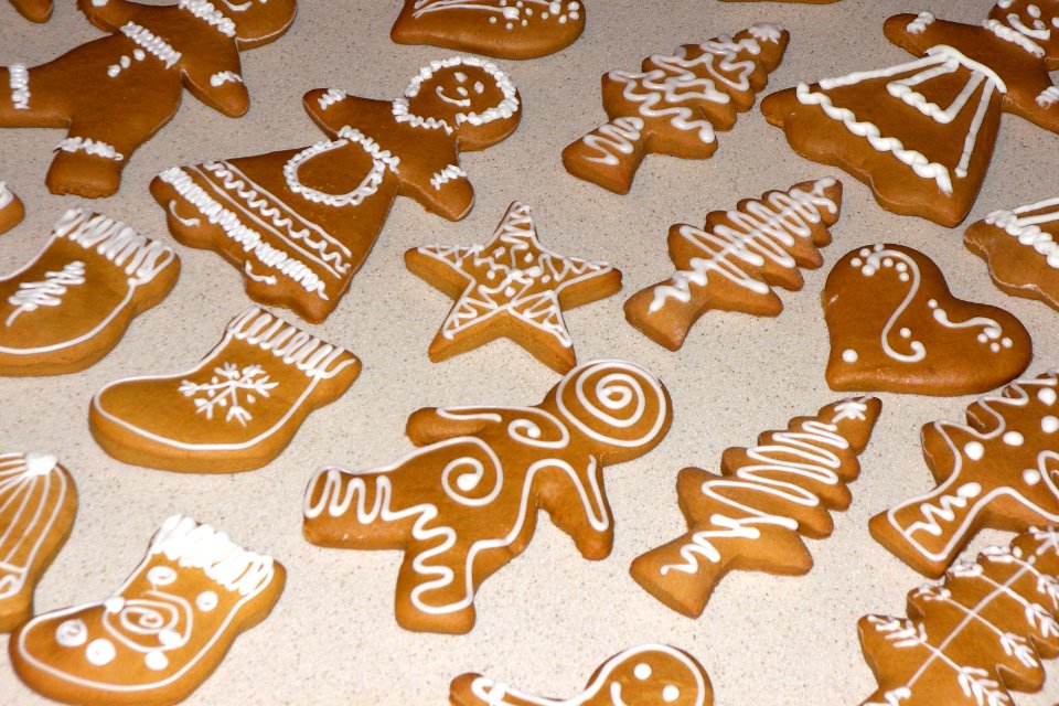 Gingerbread cookies photo