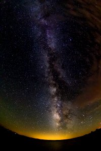 Milky Way over Ashurst Lake