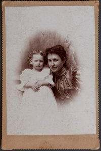 Aunt Gussie (Mrs Alex Sixeas) and Jennie, Jacksonville Fla.