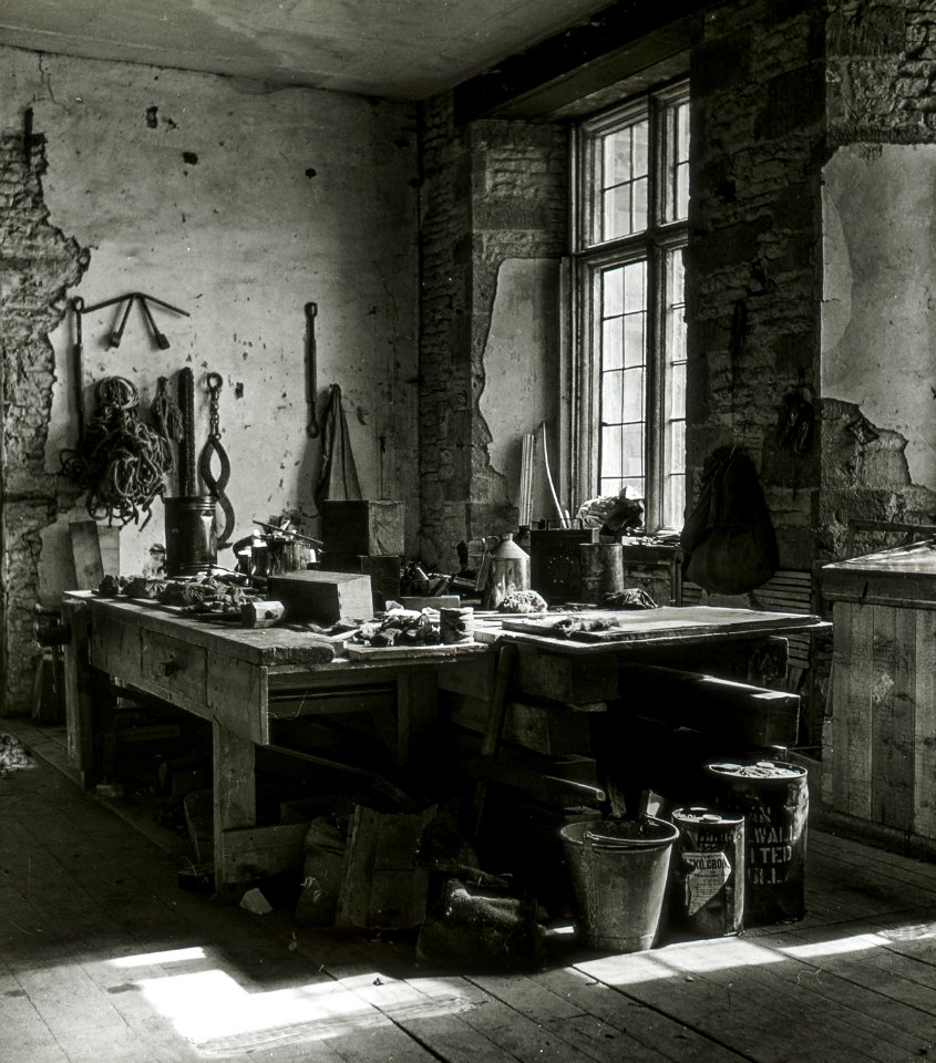 F. Parker Glass Plate - The Day of Rest