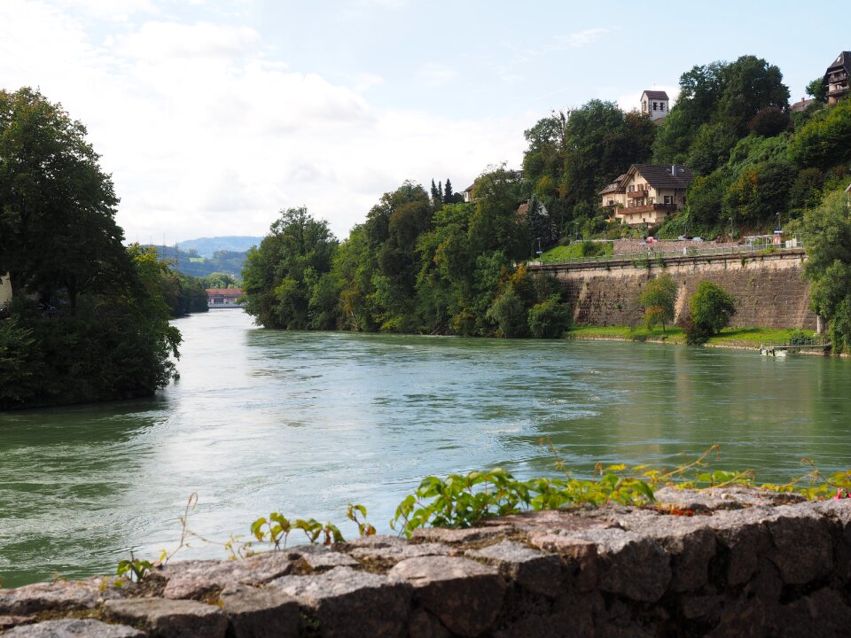 Rhine river laufenburg