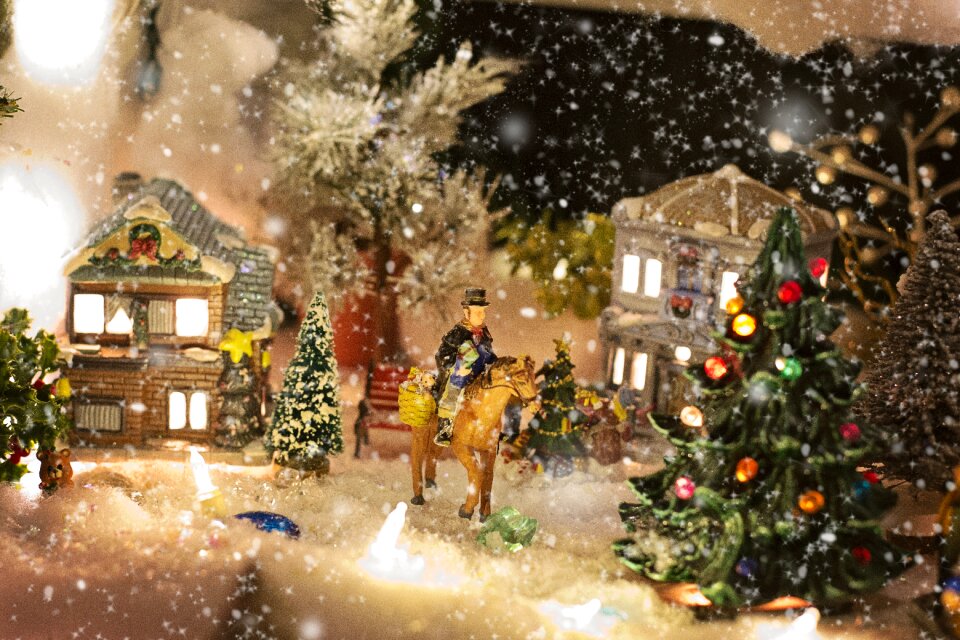Snow winter holiday