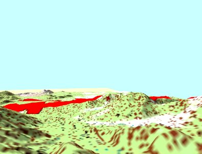 Schultz Fire 3D Map View