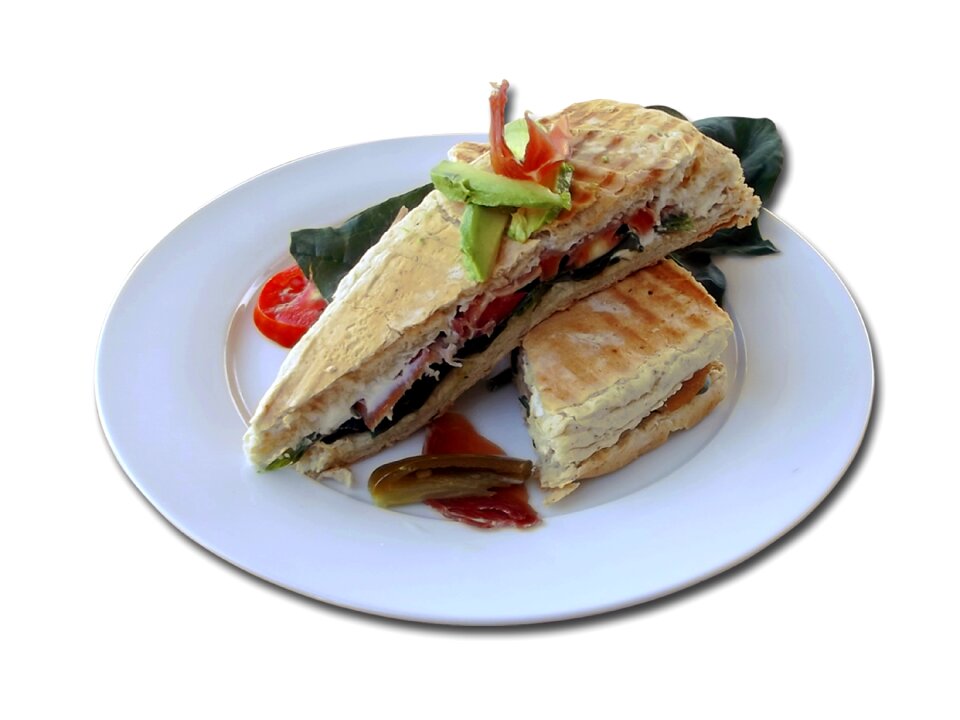 Sandwich dish cafe