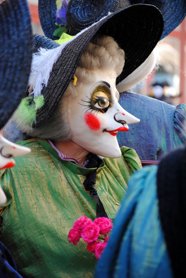 Old aunt carnival basler fasnacht 2015