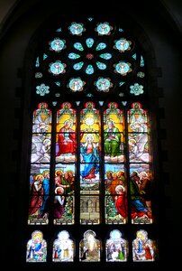 Stained glass saint cast le guildo france