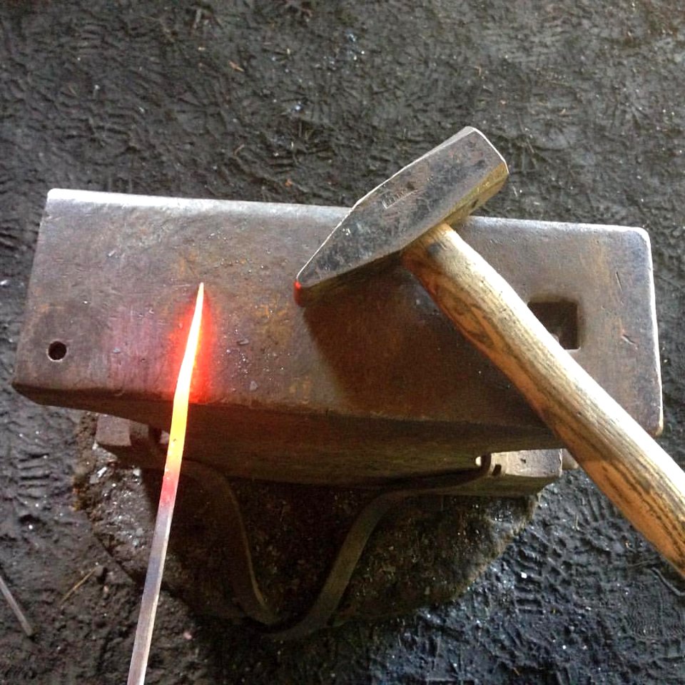Tools of the trade in the ole #blacksmith shop at the #saugus #ironworks.