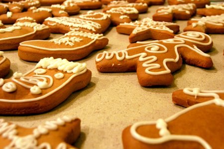 Gingerbread cookies photo