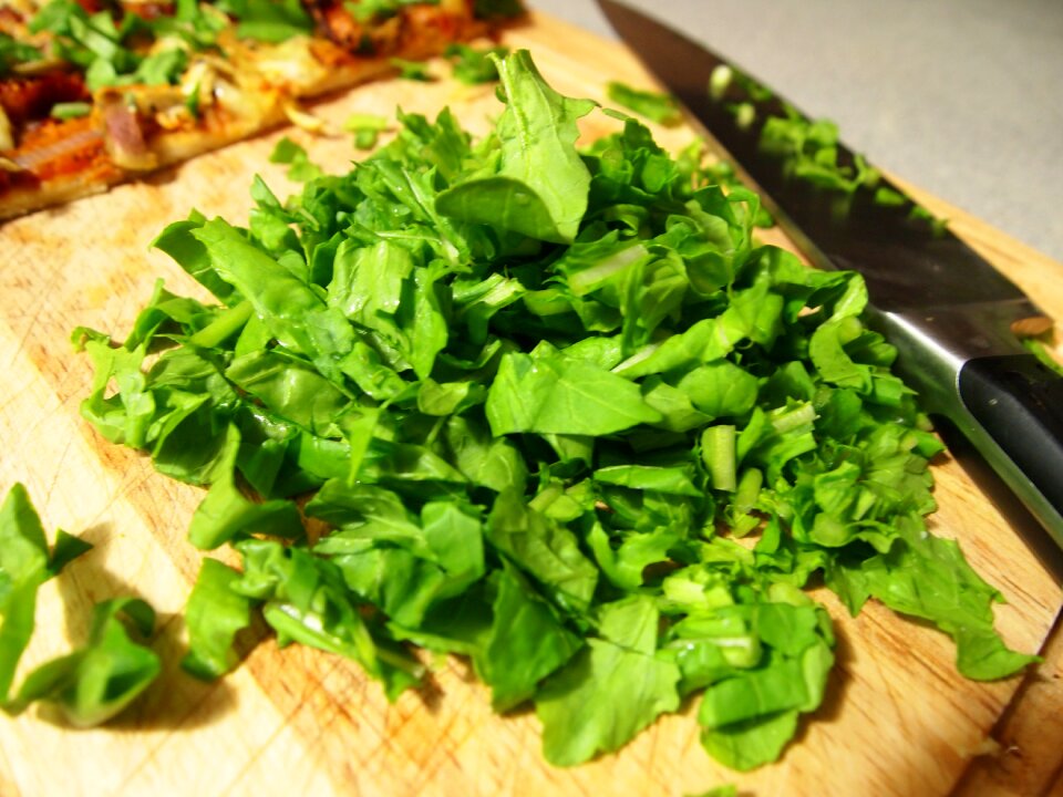 Cutting board healthy tasty