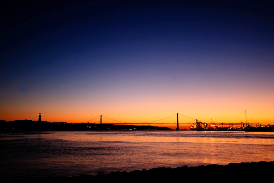 Bridge port abendstimmung
