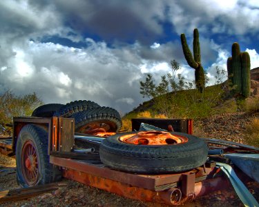 Desert junk (HDR)