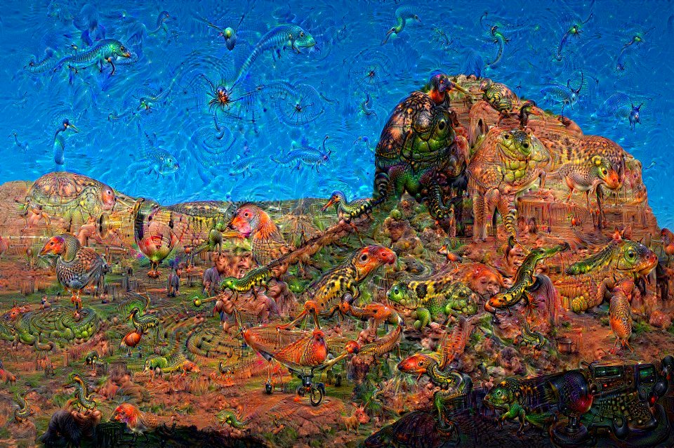 Google Deep Dream: Courthouse
