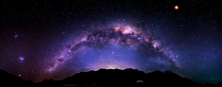 Moke Lake Milky way