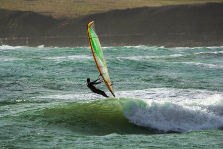 Surfboard ocean water