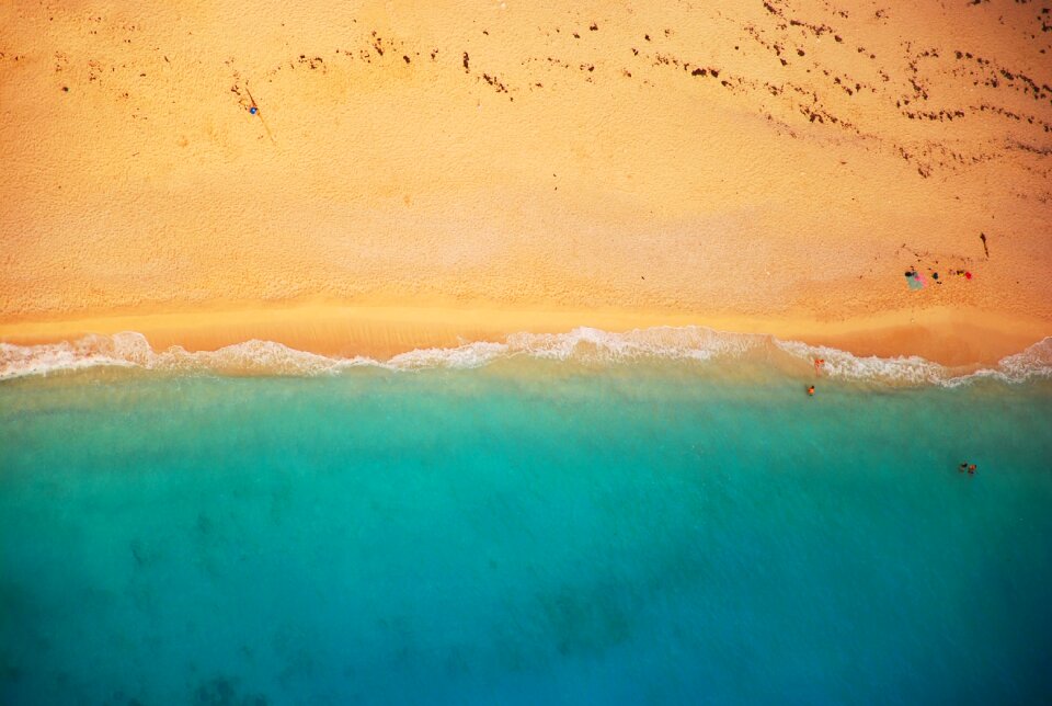 Summer shore sand
