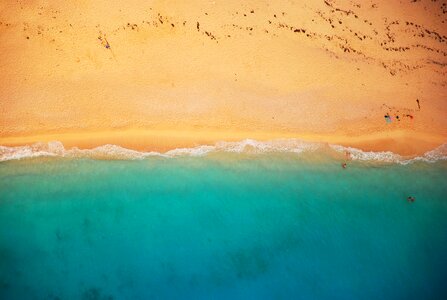 Summer shore sand