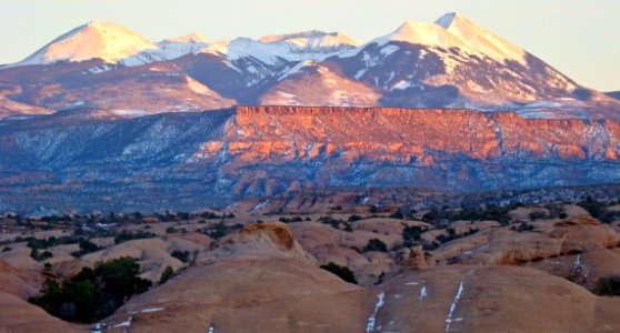 La Sal Mountains photo