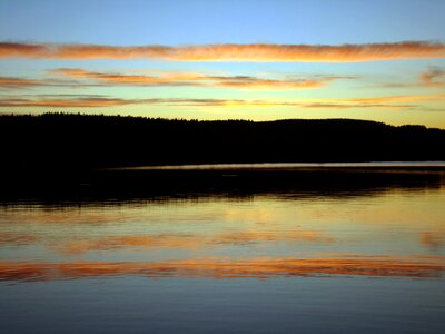 Summer horizon nature photo