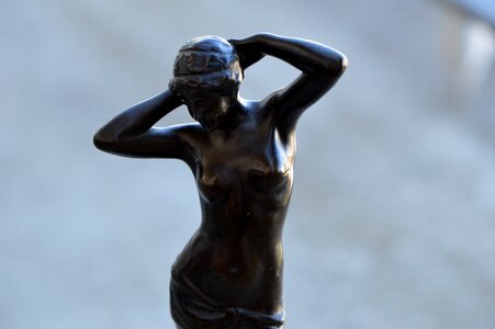 Woman sculpture figure