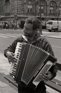 Accordéoniste de rue