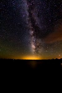 Milky Way over Ashurst Lake