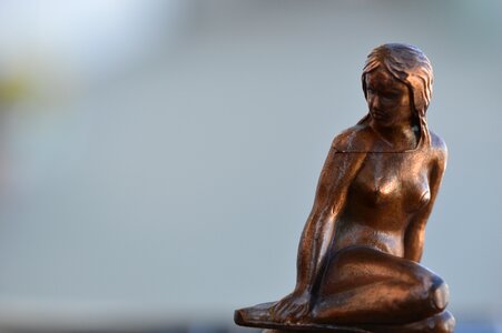Woman sculpture figure