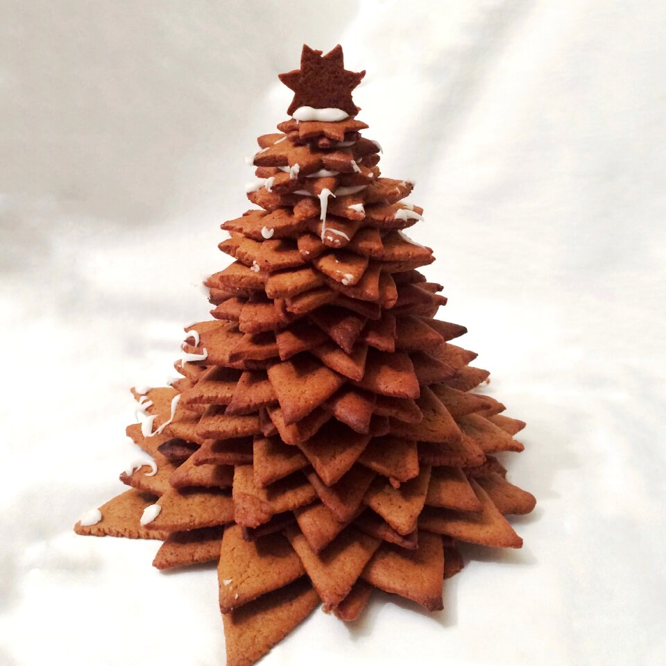 Christmas gingerbread gran tree