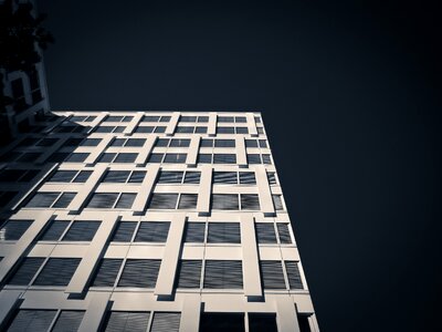 Skyscraper facade düsseldorf photo