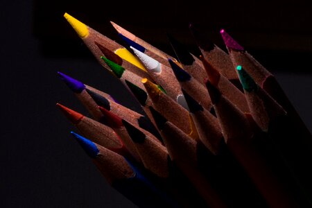 Colorful color paint
