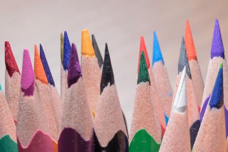 Colorful color paint