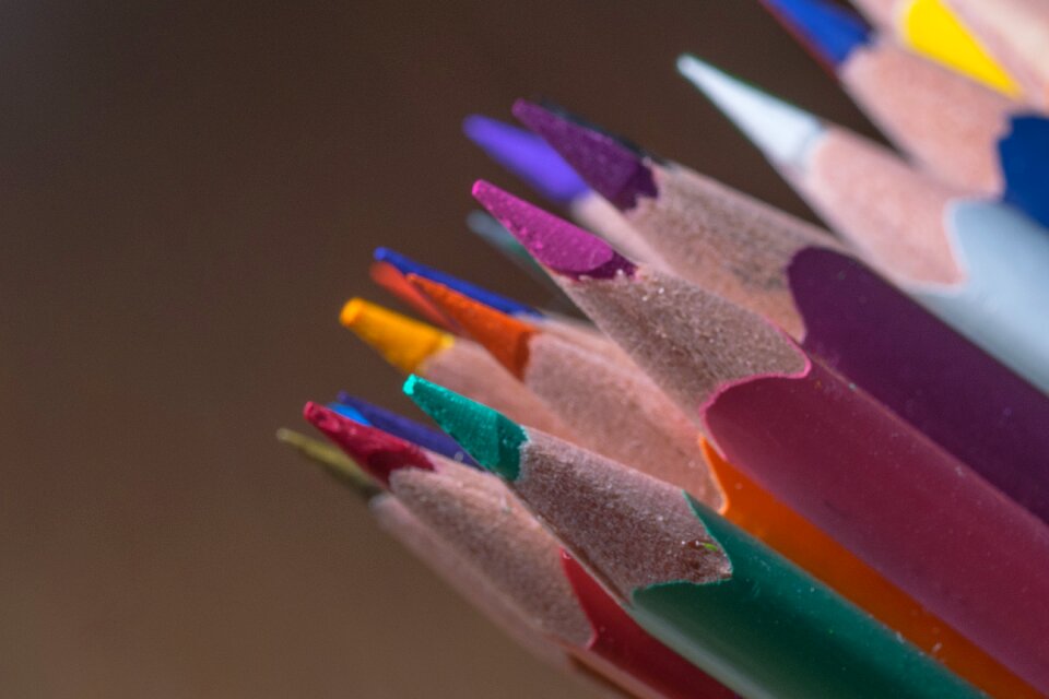 Colorful color paint