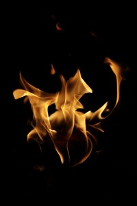Flame energy burning photo