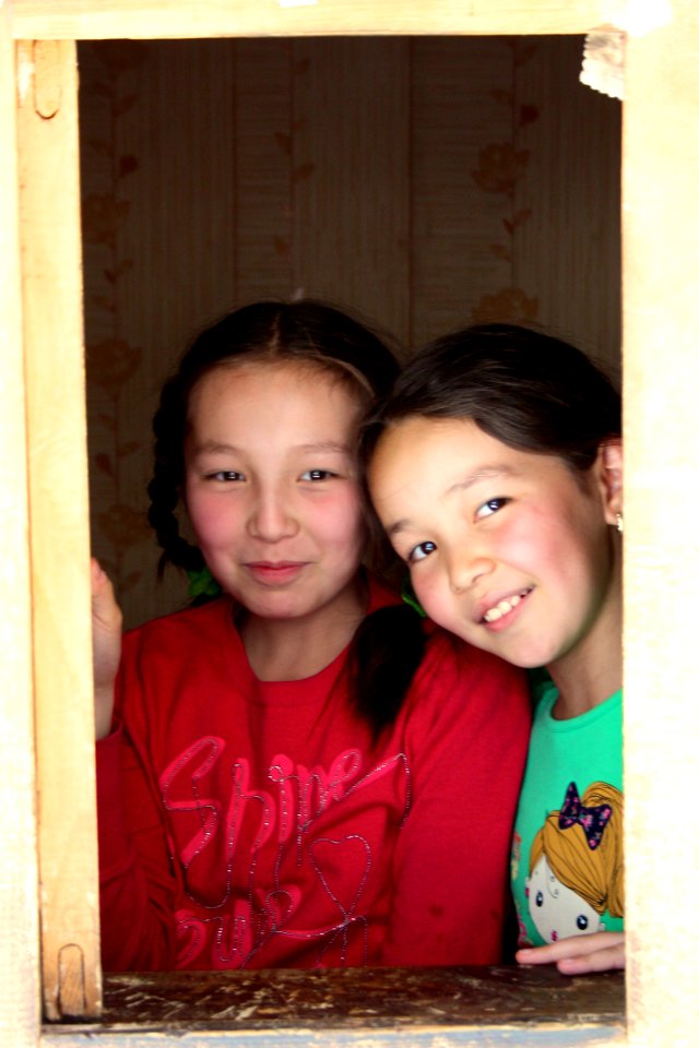 Kirghiz young girls