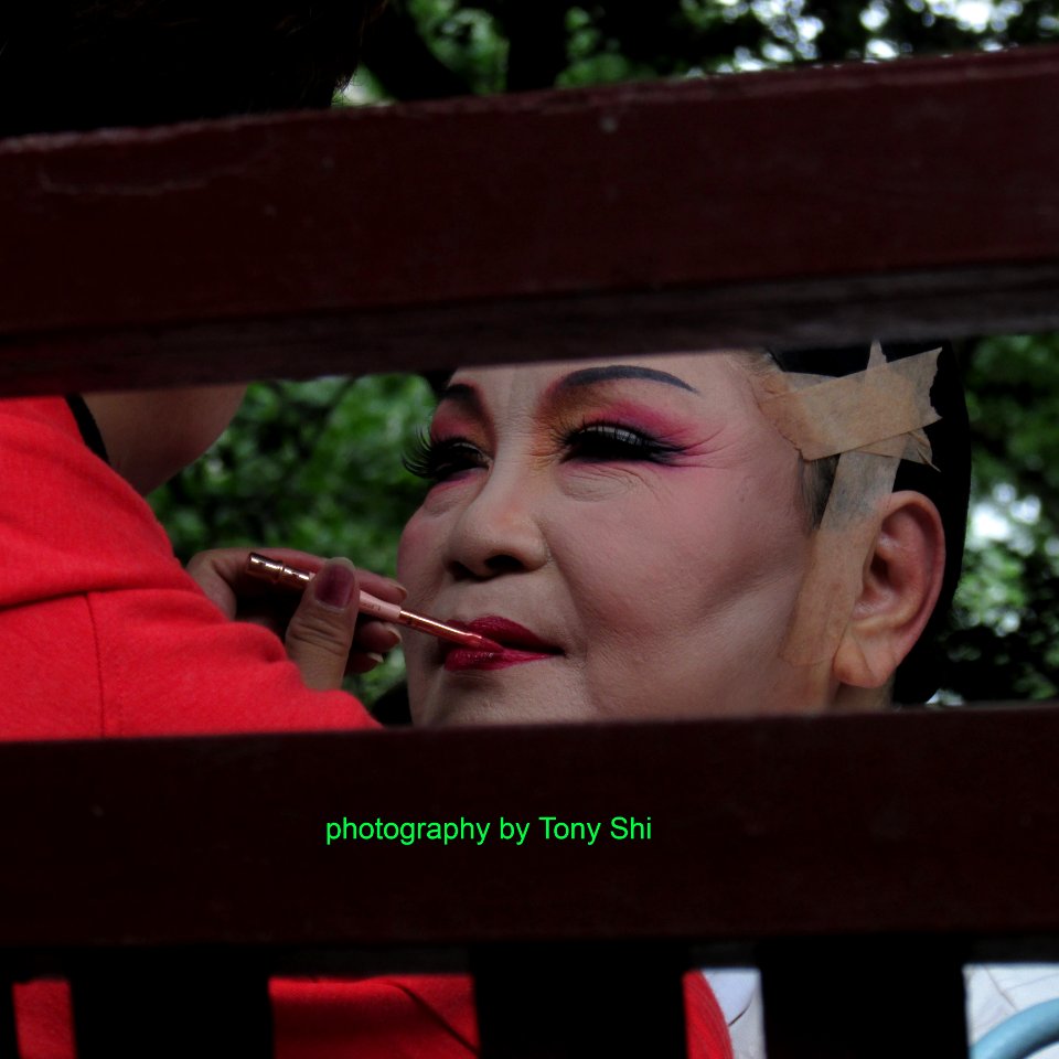 表演準備-Pekin Opera perform preparation