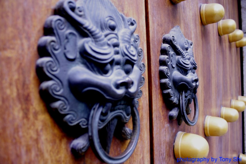 上海玉佛寺大門-Shanghai Jade Buddha Temple Gate