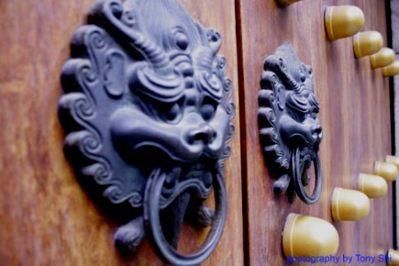 上海玉佛寺大門-Shanghai Jade Buddha Temple Gate